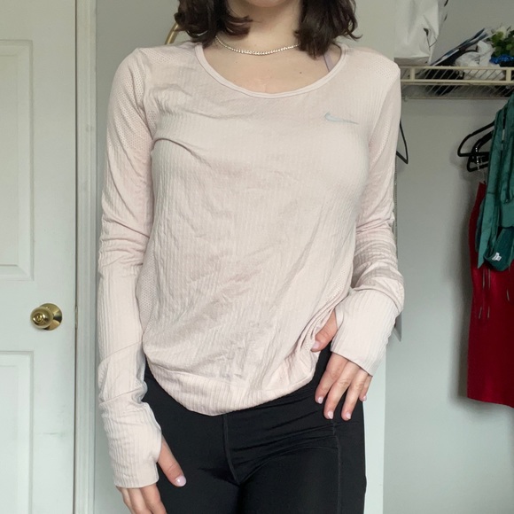 Nike pink long sleeve - Picture 1 of 2